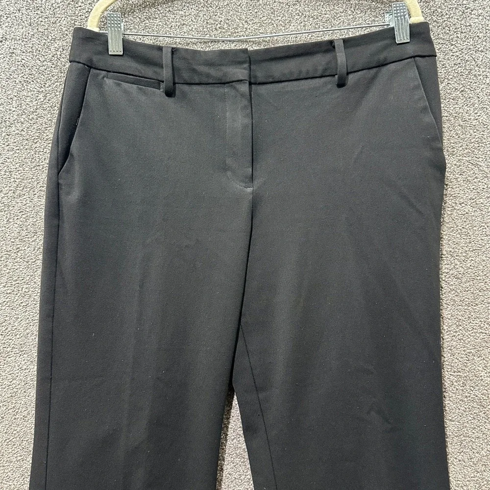 Talbots Barely Boot Black Dress Pants Womens 12 Professional Office Trousers